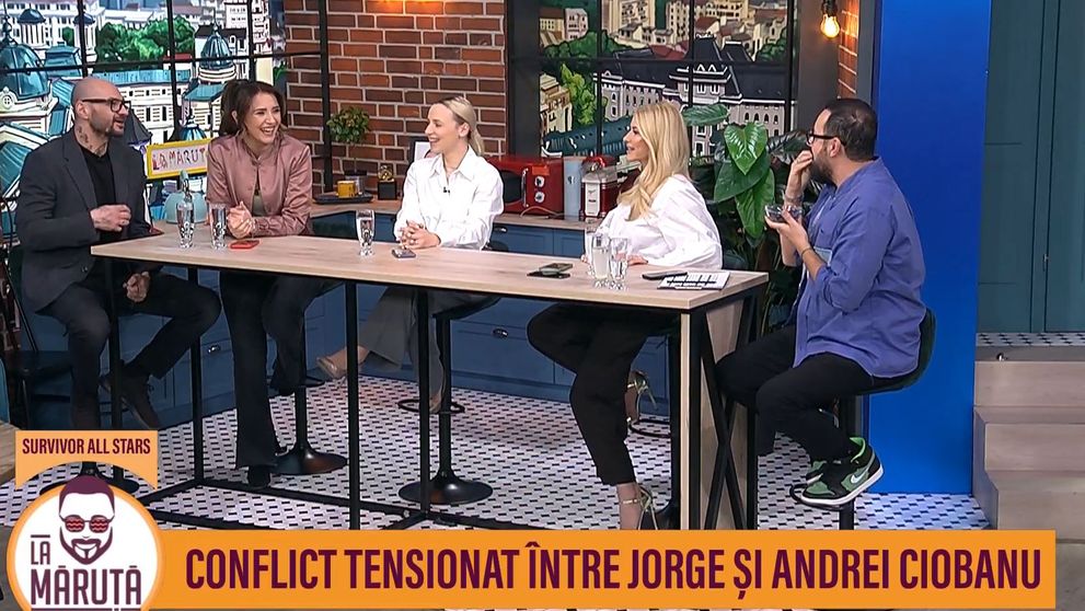 Andrei Ciobanu și Jorge, conflict masiv la Survivor All Stars! Ce spun soțiile lor despre cearta dintre ei