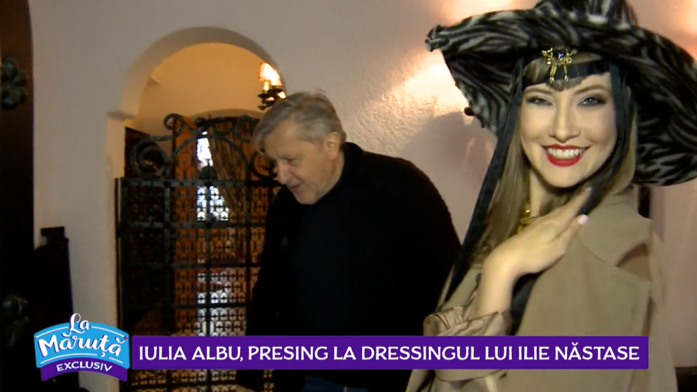VIDEO În timp ce Brigitte se mărită, Ilie se reinventează! Iulia Albu, Presing la dressingul lui Ilie Năstase! 
