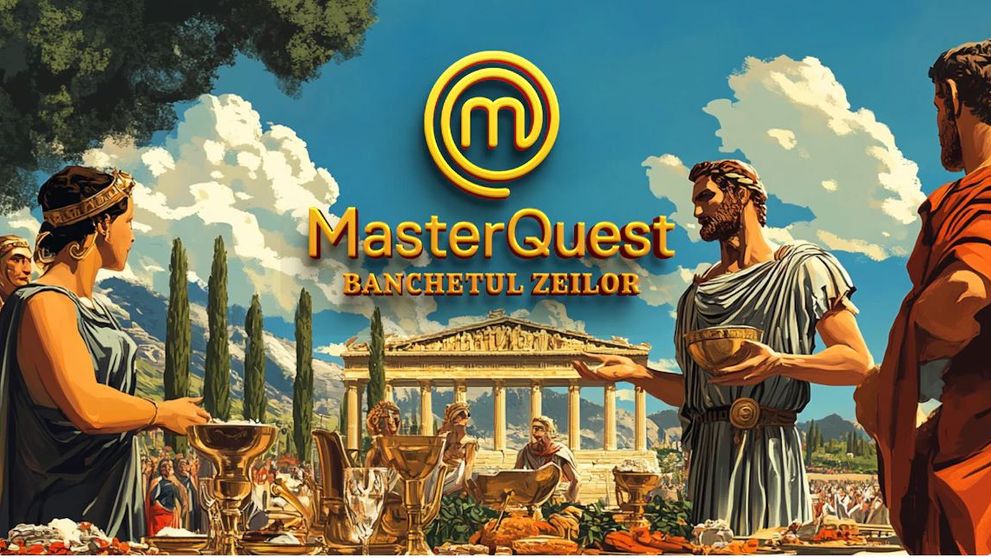 Provocarea MasterQuesto! Fanii Masterchef pot câștiga superpremii VOYO, inclusiv o vizită pe platourile de filmare Masterchef
