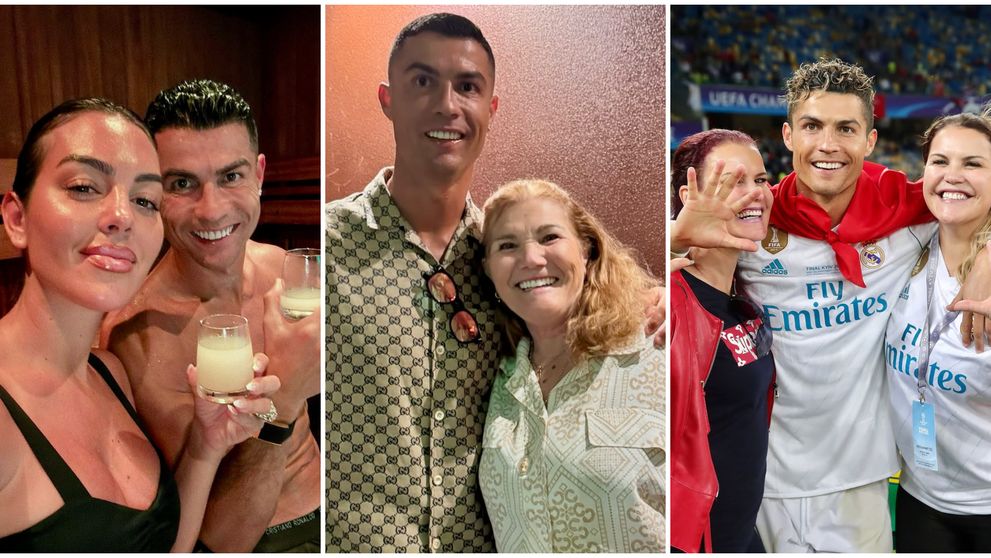 Ele sunt cele mai importante femei din viața lui Cristiano Ronaldo! Toată lumea o știe pe mama fotbalistului sau pe Georgina, dar uite cum arată Elma și Liliana, cele două surori mai mari