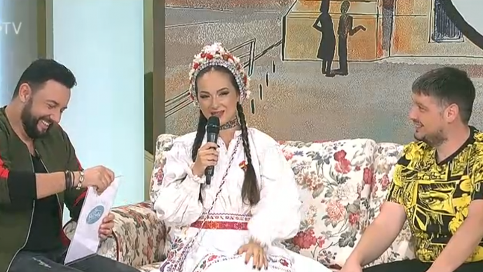 VIDEO Neamțu, lecția de umor popular cu Vlăduța Lupău