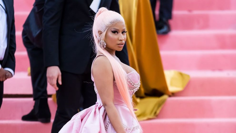 Nicki Minaj, fără inhibiții pe Instagram. Cântăreața s-a fotografiat într-o lenjerie intima neagră