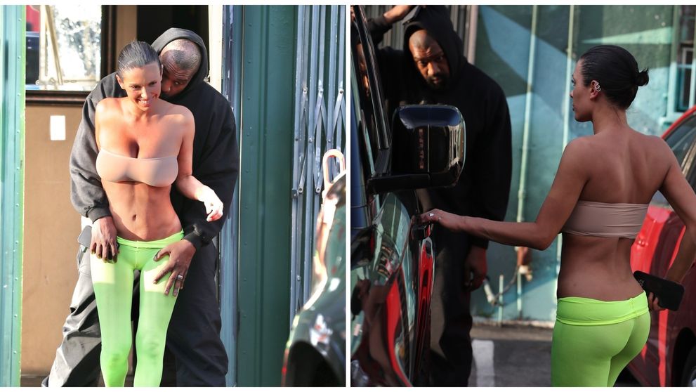 Kanye West nu mai are limite! Rapperul și-a pipăit iubita și a încercat s-o dezbrace pe stradă, în văzul trecătorilor! Momentul jenant a fost surprins de paparazzi