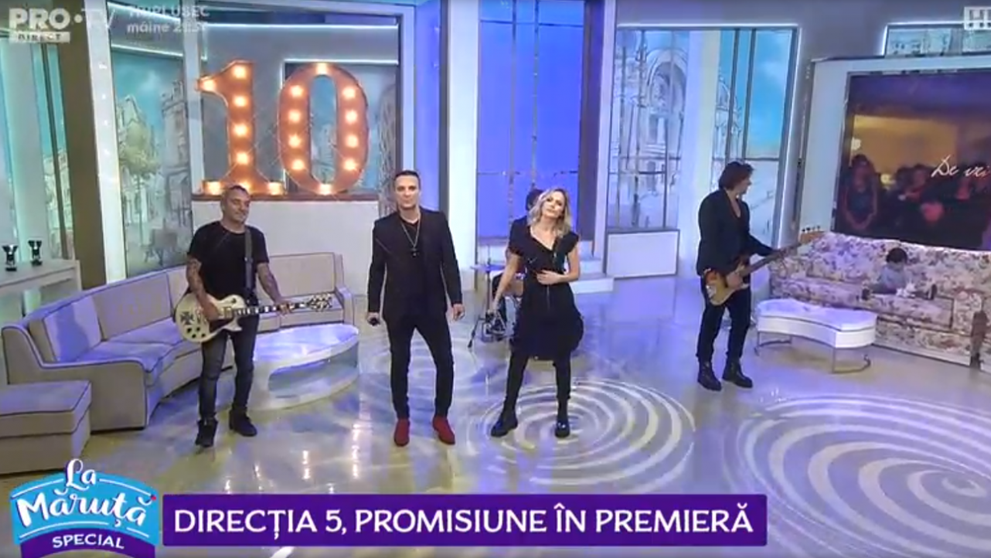VIDEO Direcția 5, promisiune în premieră „La Măruță”