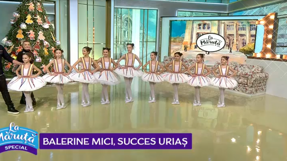 VIDEO Balerine mici, succces uriaș
