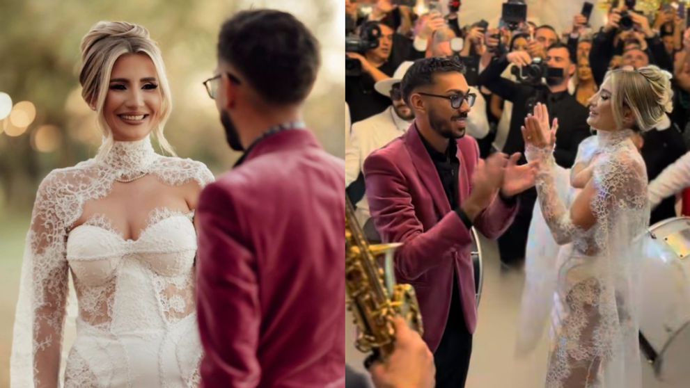 Cât a fost darul la nunta lui Armin Nicoară cu Claudia Puican. Invitații au umplut plicurile cu bani