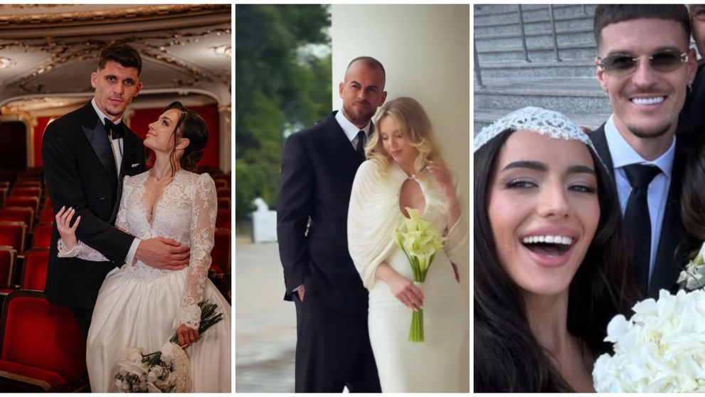 Dennis Man, Ștefan Târnovanu și Denis Alibec s-au căsătorit în aceeași zi, la doar câteva ore după meciul României