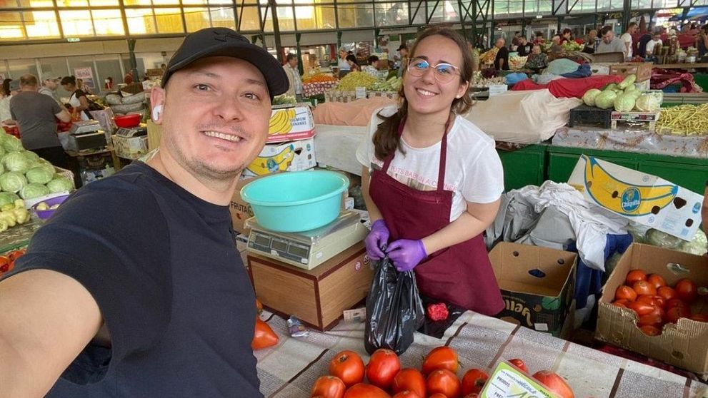 Diana Necula, eleva olimpică admisă la Medicină care vinde legumele familiei în piață