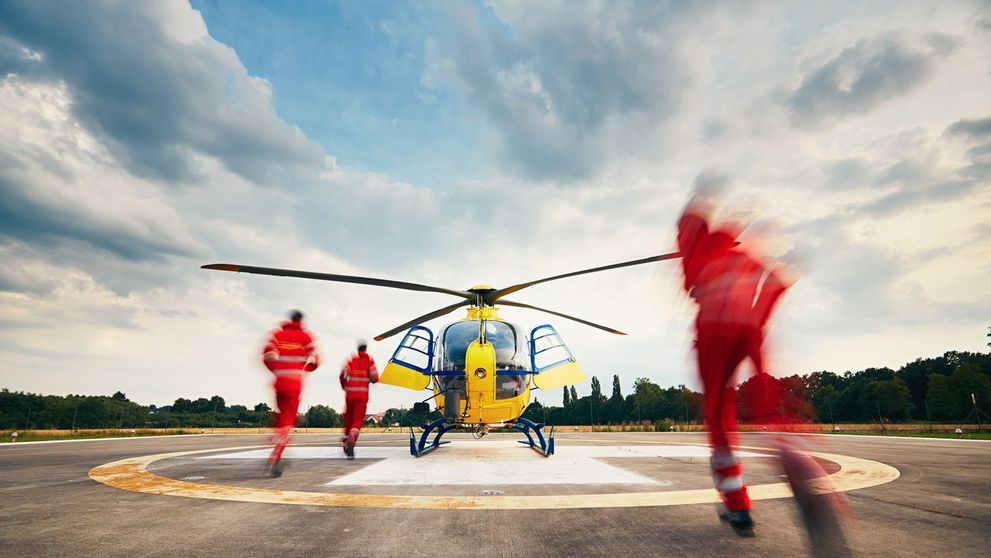 Inaugurare importanta pentru medicina de urgenta. La Oradea a fost deschis primul heliport, pe acoperisul unui spital