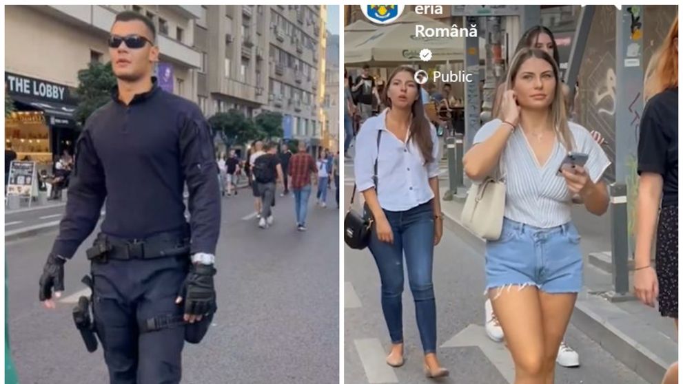 Un jandarm român a atras toate privirile când a defilat pe Calea Victoriei, purtând noua uniformă. „E exact ce trebuie!”