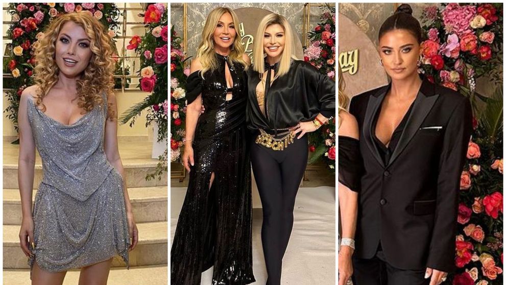 Antonia, Loredana și Elena Gheorghe au sărbătorit alături de regina sprâncenelor, Anastasia Soare. Ce ținute au purtat