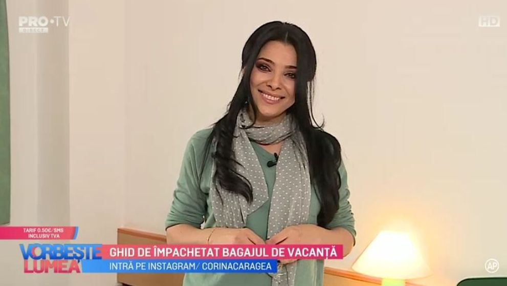 Ghid de împachetat bagajul de vacanță. Corina Caragea îți dă câteva ponturi
