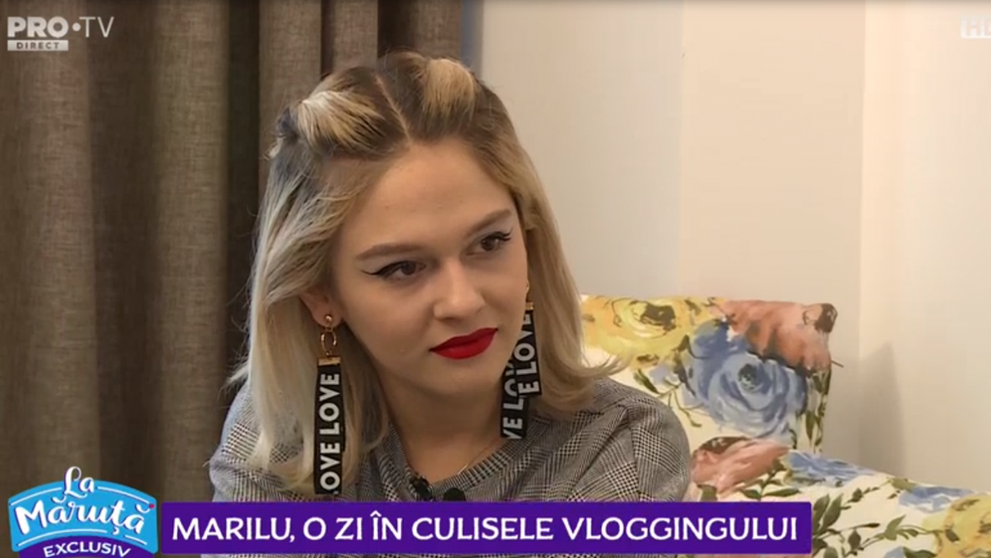 VIDEO Marilu, o zi în culisele vloggingului