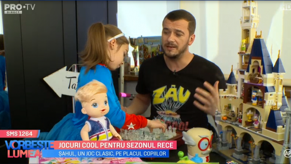 VIDEO Jocuri cool, pentru sezonul rece