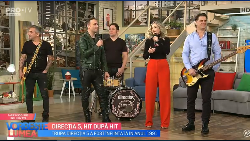 VIDEO Direcția 5, hit după hit