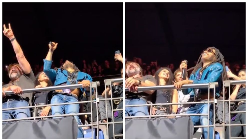 Moment viral la concertul lui Lenny Kravitz din Madrid. Gestul făcut de celebrul artist după ce i-a văzut în tribune pe Penelope Cruz și Javier Bardem