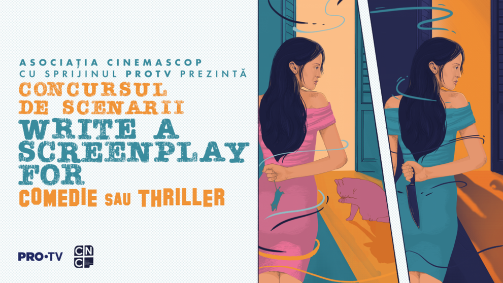 Finaliștii concursului de scenarii WRITE A SCREENPLAY FOR…, anunțati cu ocazia proiecției caritabile din 27 aprilie