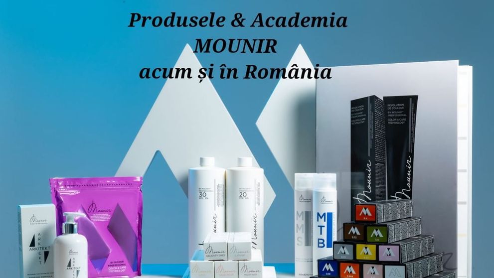 (P) Produsele celebrului hair stylist Mounir sunt disponibile de acum și pe piața din România