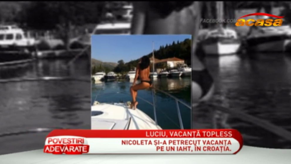 Nicoleta Luciu, despre vacanta: “E super tare sa nu te bage nimeni in seama, sa poti sa faci topless” – FOTO&VIDEO
