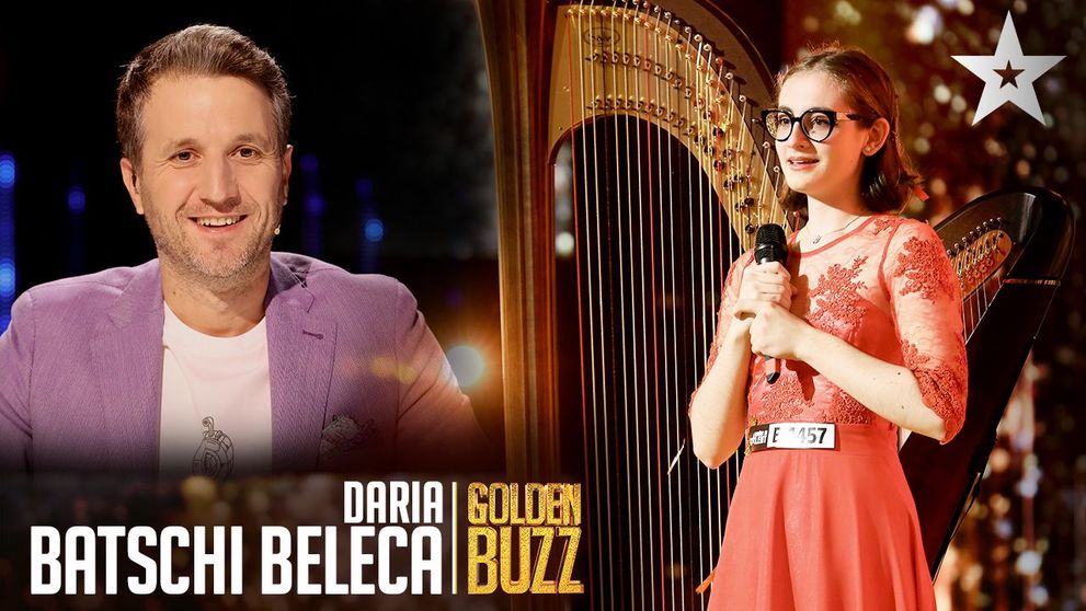 INTERVIU Daria Batschi-Beleca, cea pentru care Andi Moisescu a apăsat pe Golden Buzz: ”Nu știam ce e cu X-ul acela!”