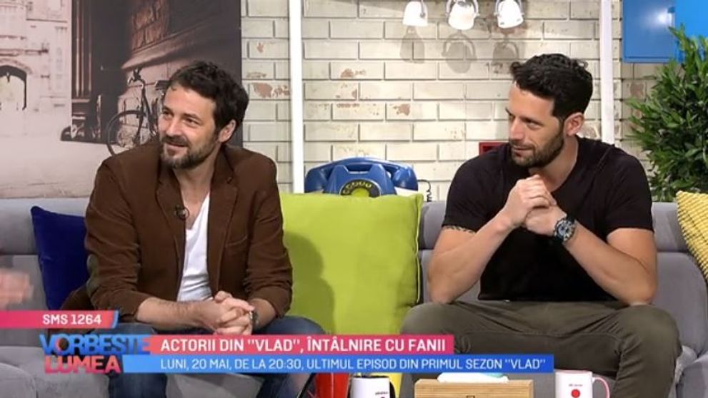 VIDEO Actorii din Vlad încep filmările pentru sezonul 2