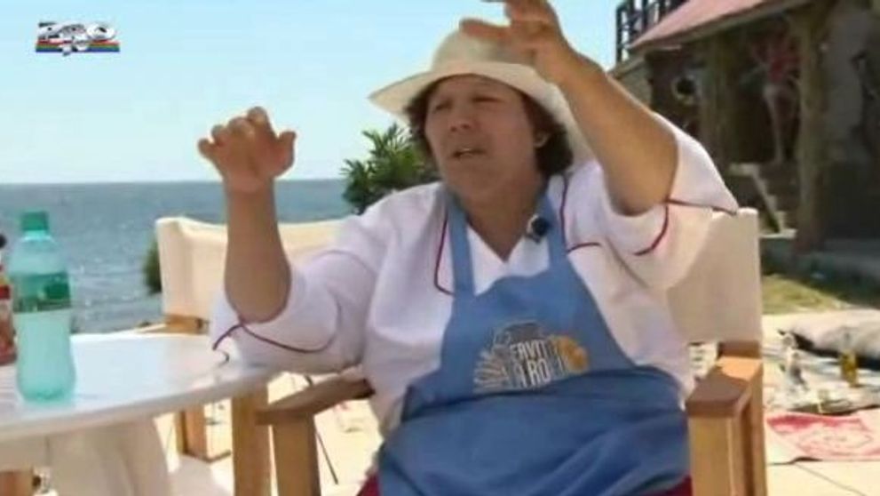 Maria Bamboi deranjata de prezenta nudistilor. Uite ce reactie a avut! VIDEO