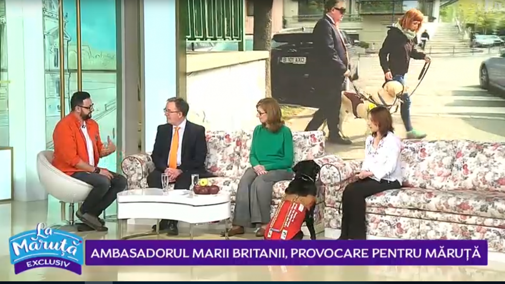 VIDEO Ambasadorul Marii Britanii, provocare pentru Cătălin Măruță
