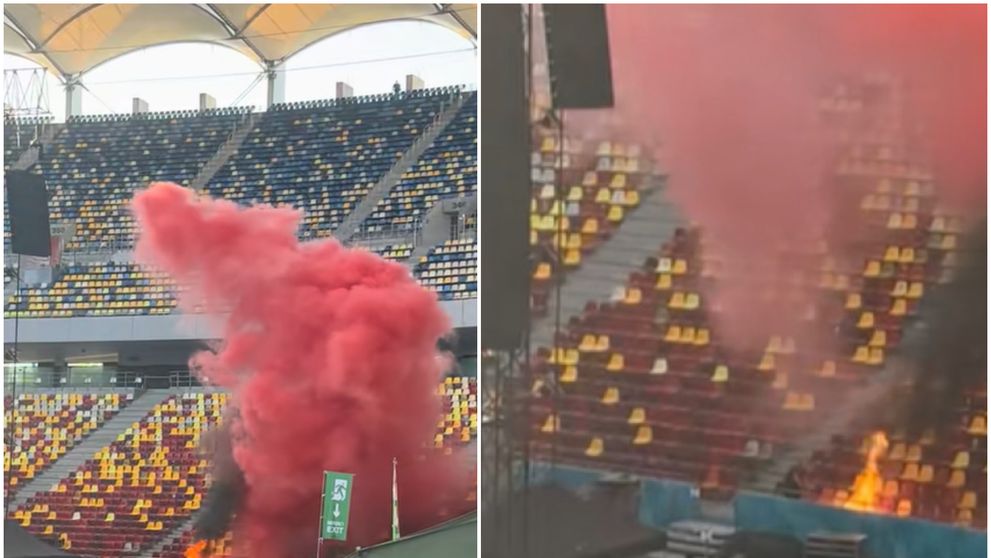 Primele imagini cu incidentul de la concertul lui Max Korzh pe Arena Națională