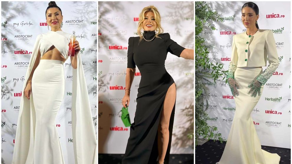 Loradana Groza, într-o rochie imposibil de ignorat la o gală mondenă. Carmen Brumă și Adelina Pestrițu, un exemplu de eleganță
