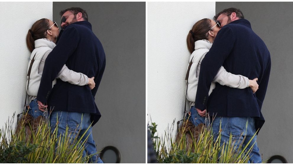 Au crezut că nu-i vede nimeni! Ben Affleck și Jennifer Lopez, scene pasionale pe o străduță din Los Angeles: „Luați-vă o cameră!”