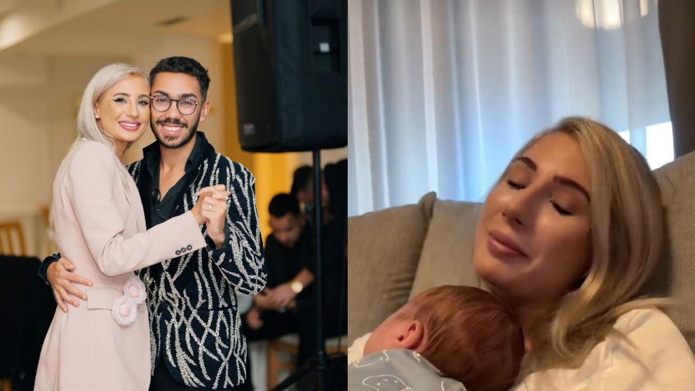 Claudia Puican a apărut cu un bebeluș în brațe. Soția lui Armin Nicoară a radiat de fericire, în timp ce a dat vestea cea mare: „E copilul...”