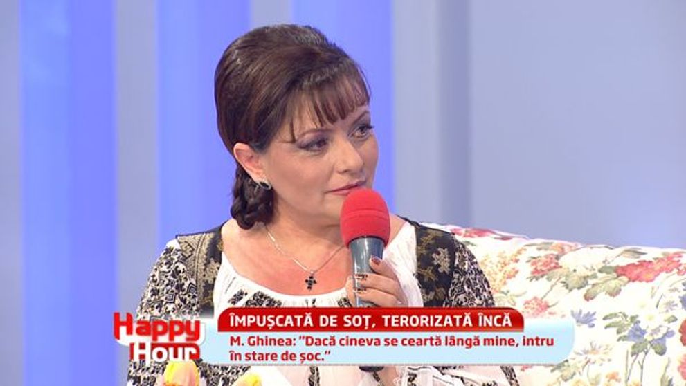 Maria Ghinea, cantareata de muzica populara impuscata in cap, vorbeste despre drama de la Perla!