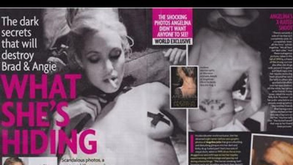 Angelina Jolie - perversiuni sexuale si droguri, intr-o biografie neautorizata