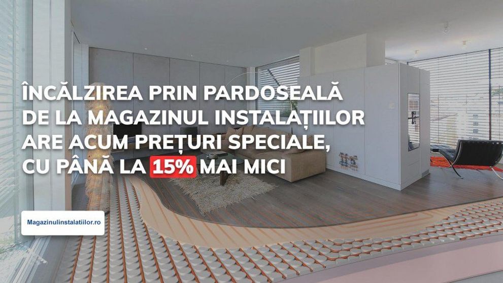 (P) Mancaro - Magazinul Instalațiior își expune catalogul vast de produse termice, sanitare și electrice!
