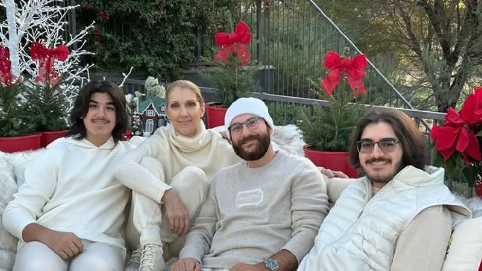 Ei îi alină dorul de soț și îi dau putere să zâmbească! Celine Dion, imagine rară alături de cei trei fii ai săi: Rene-Charles şi gemenii Eddy şi Nelson