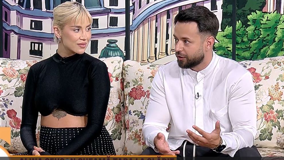 Alina Ceușan, cu trei săptămâni înainte de a naște, extrem de sexy La Măruță