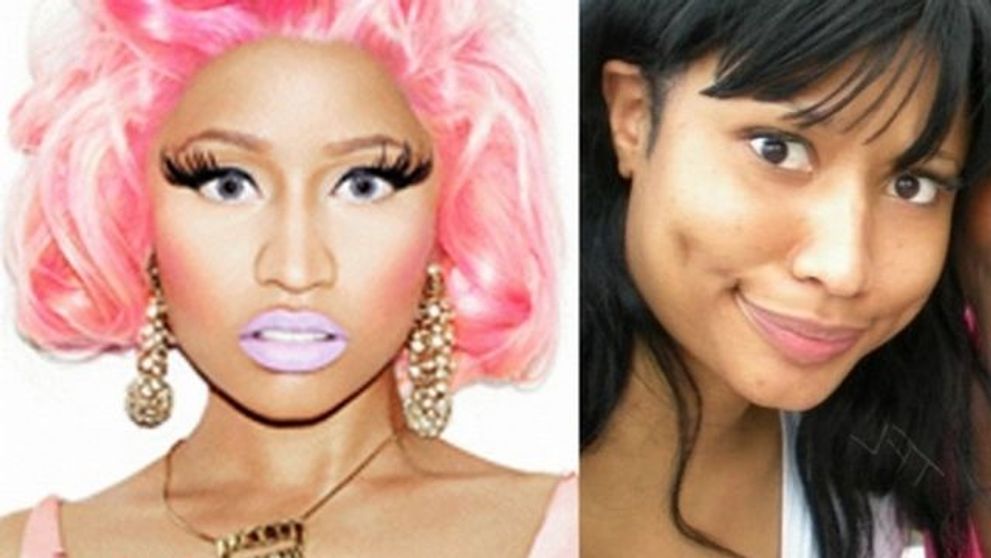 Este printre putinele vedete care arata mai bine nemachiate. Look-ul natural al lui Nicki Minaj, o surpriza pentru toti