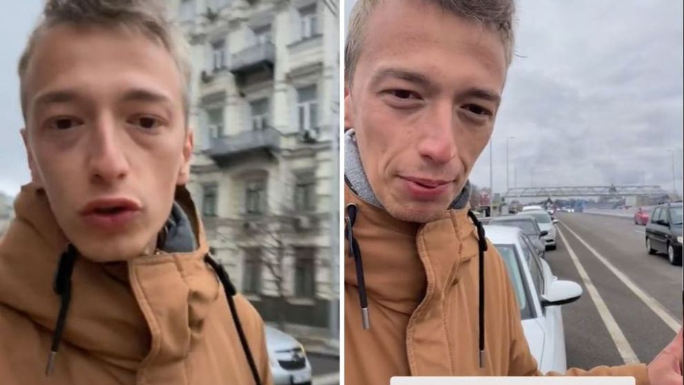 Cristian Dascălu, imagini din Kiev. Cum se întoarce vloggerul în România