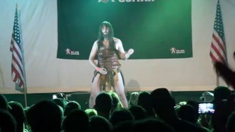 El este campionul SUA la Air Guitar! Urmareste VIDEO si vei intelege de ce!