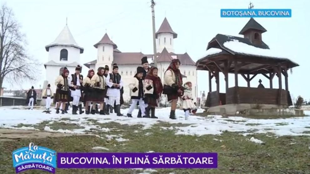VIDEO Bucovina, în plină sărbătoare. Ce tradiții au oamenii din această zonă