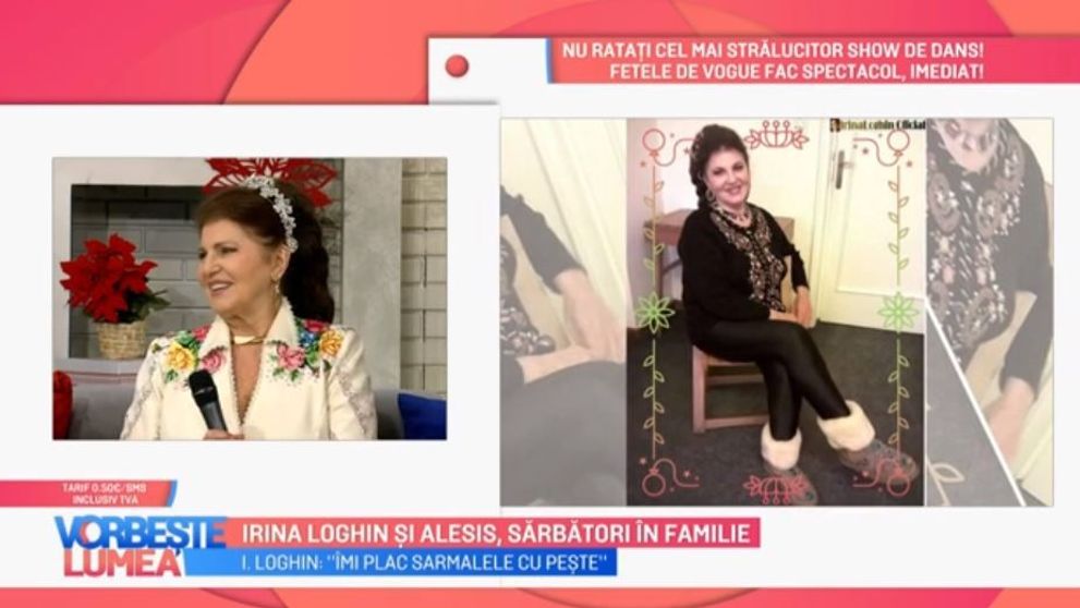 VIDEO Irina Loghin și Trupa Alesis au petrecut sărbătorile în familie