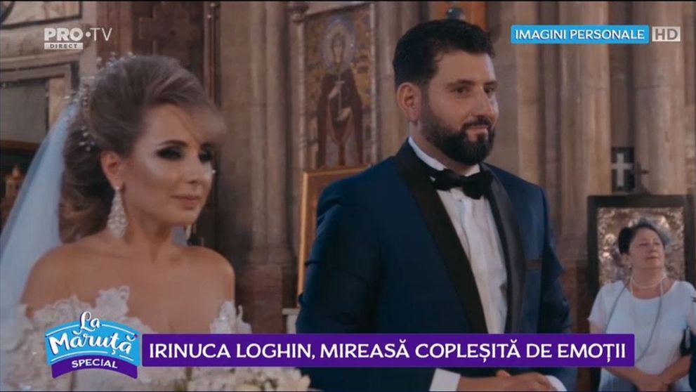 VIDEO Fiica Irinei Loghin, imagini în exclusivitate de la nuntă