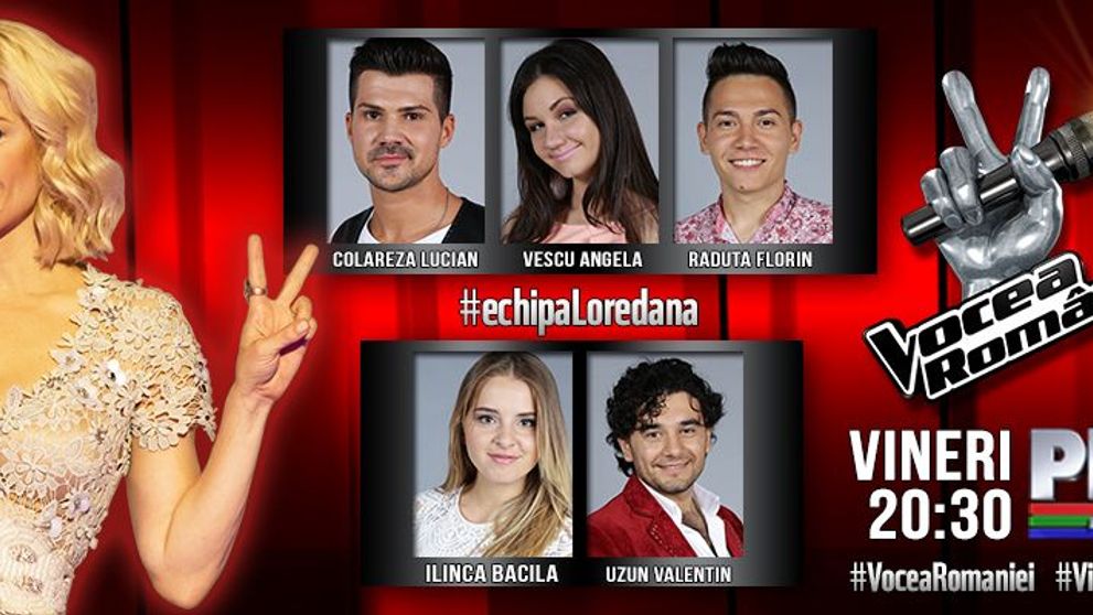 Loredana, cel mai greu de impresionat antrenor de la Vocea Romaniei, si-a completat deja echipa cu 5 concurenti cu voce speciala