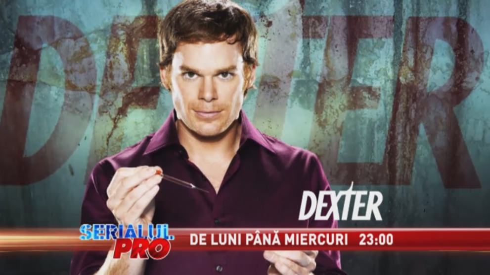 Dexter, un criminal in slujba dreptatii, revine la Pro TV din 9 aprilie