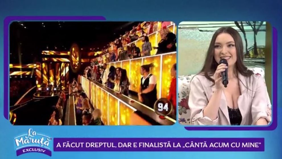 VIDEO Georgia Dascălu, concurenta care a ajuns în finala de la 