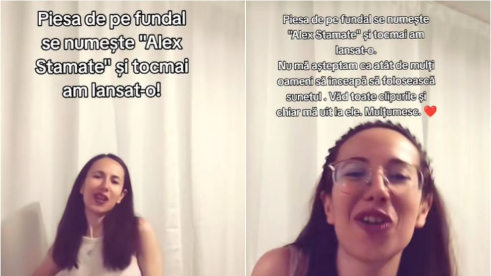 „O să strig în gura mare: ești un nesimțit! Alex Stamate e tipul care m-a rănit!” Refrenul care a pus stăpânire pe TikTok: cine este Alex Stamate, cel mai 