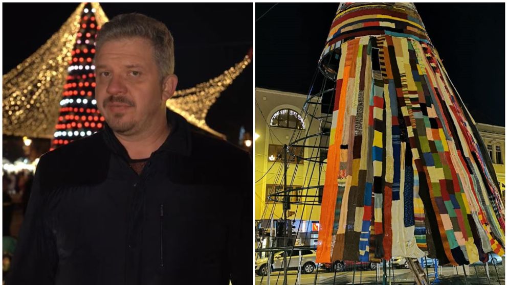 Ce a făcut primarul din Târgu Mureș după ce locuitorii s-au arătat nemulțumiți de bradul din centrul orașului
