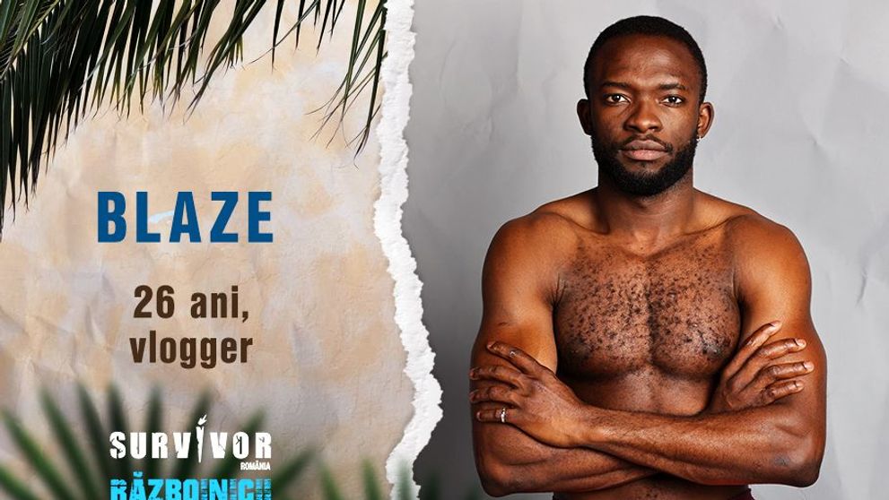 Cine este Blaze, concurent în echipa Războinicilor la SURVIVOR România 2022