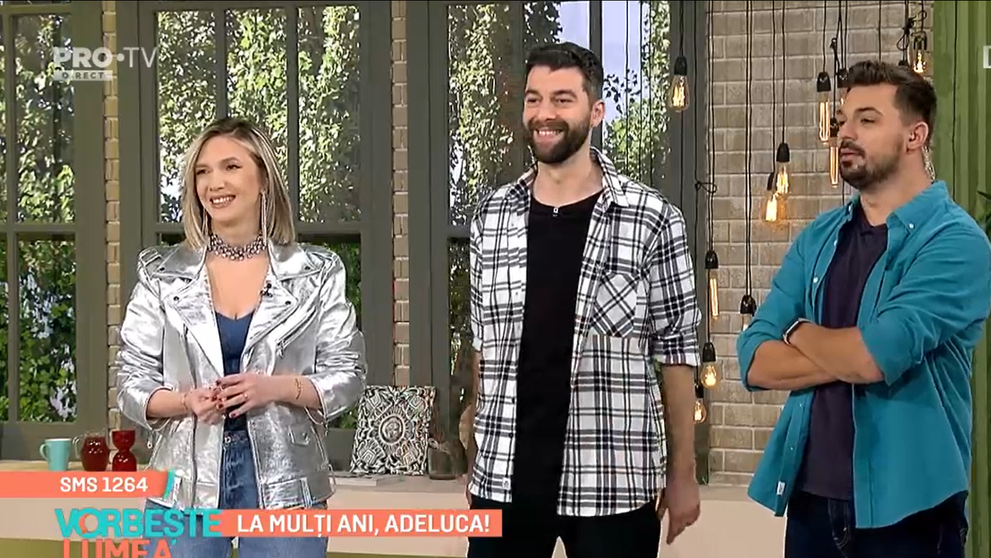 Adela Popescu împlinește 35 de ani! Ce cadouri a primit din partea colegilor Shurbel și Bogdan