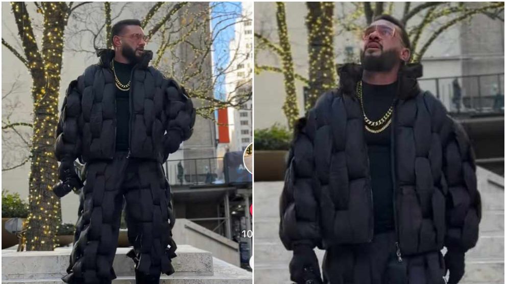 Dorian Popa, ținta ironiilor fanilor din cauza unei ținute bizare la New York: „Zici că ești pâine împletită!”